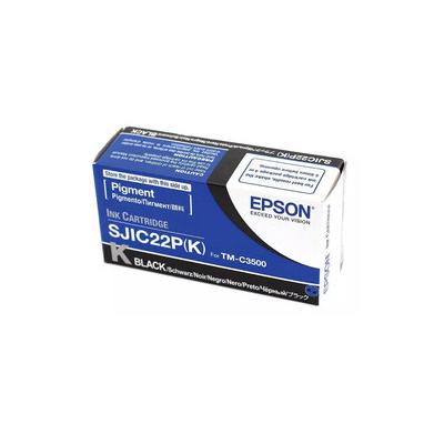 Epson SJIC22 C33S020601 Siyah Orijinal Kartuş