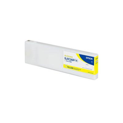 Epson SJIC26 C33S020621 Sarı Orijinal Kartuş