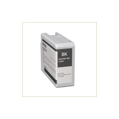 Epson SJIC36 C13T44C140 Siyah Orijinal Kartuş