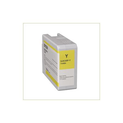 Epson SJIC36 C13T44C440 Sarı Orijinal Kartuş