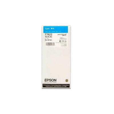 Epson Surelab T7822 Mavi Orijinal Kartuş