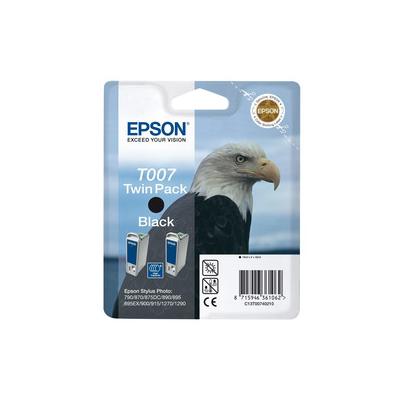 Epson T007 C13T00740220 Siyah Orijinal Kartuş 2'li Set