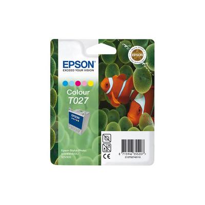 Epson T027 C13T02740120 Renkli Orijinal Kartuş