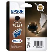 كرتوج Epson T0321 C13T03214020 أسود أصلي