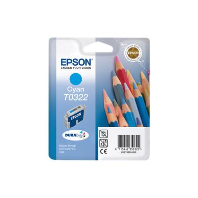 Epson T0322 C13T03224020 Mavi Orijinal Kartuş