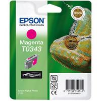 كارتوج Epson T0343 C13T03434020 أصلي أحمر