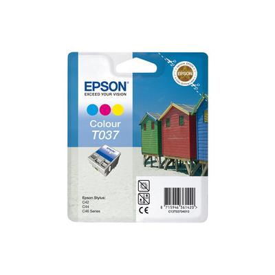 Epson T037 C13T03704020 Renkli Orijinal Kartuş
