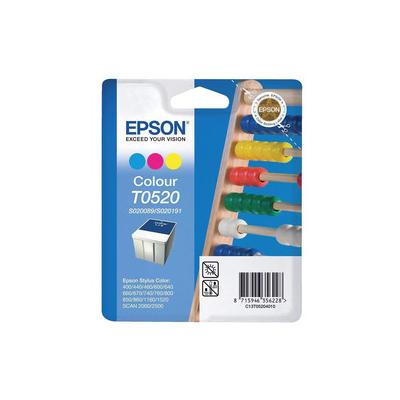 Epson T0520 C13T05204020 Renkli Orijinal Kartuş
