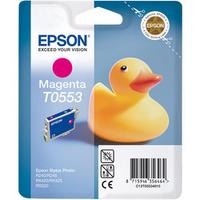 كرتوج Epson T0553 C13T05534020 أحمر أصلي