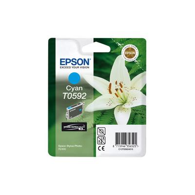 Epson T0592 C13T05924020 Mavi Orijinal Kartuş