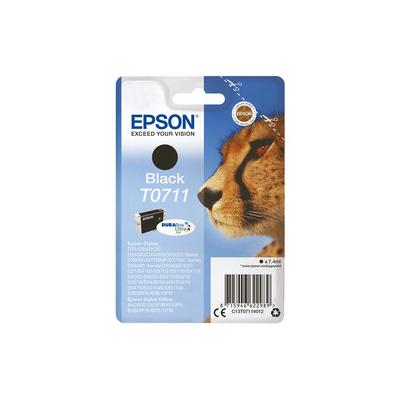 Epson T0711 C13T07114021 Siyah Orijinal Kartuş