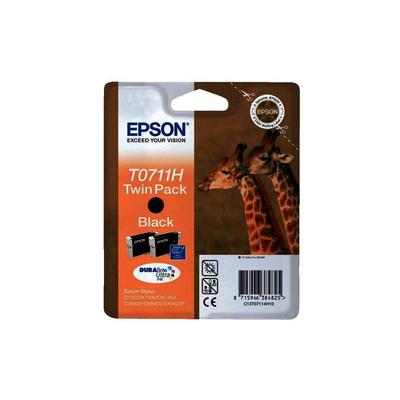 Epson T0711H C13T07114H20 Siyah Orijinal Kartuş