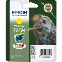 كرتوج Epson T0794 C13T07944020 أصلي صفراء