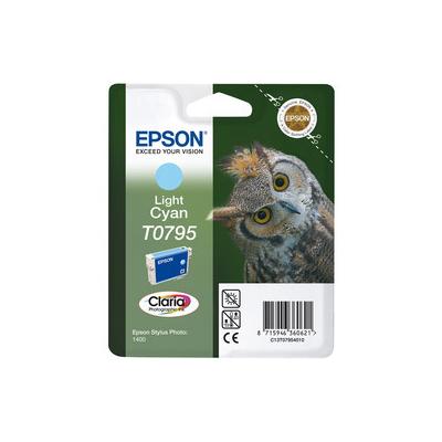 Epson T0795 C13T07954020 Açık Mavi Orijinal Kartuş