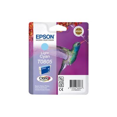 Epson T0805 C13T08054020 Açık Mavi Orijinal Kartuş