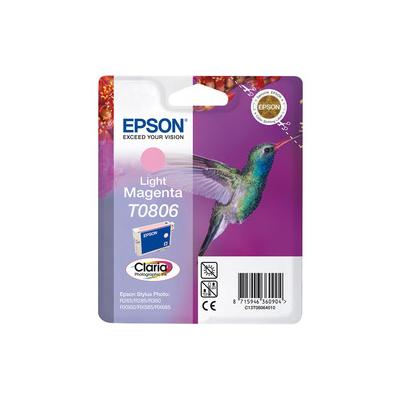 Epson T0806 C13T08064020 Açık Kırmızı Orijinal Kartuş
