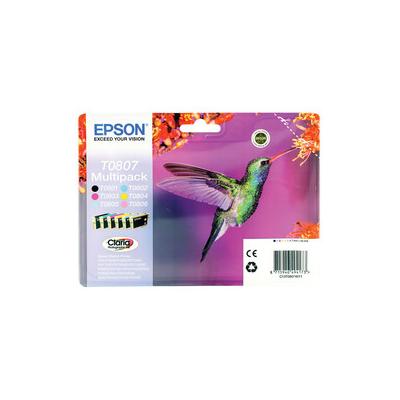 Epson T0807 C13T08074021 Orijinal Kartuş Seti Kutusuz