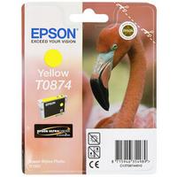 كرتوج Epson T0874 C13T08744020 أصلي أصفر