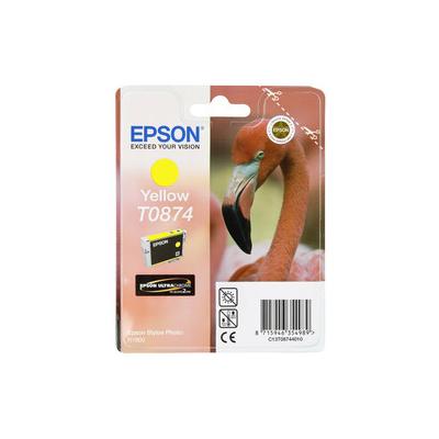 Epson T0874 C13T08744020 Sarı Orijinal Kartuş