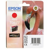 Эпсон Т0877 C13T08774020 Красный Оригинальный Картридж