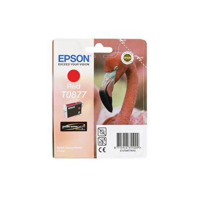 Epson T0877 C13T08774020 Red Orijinal Kartuş