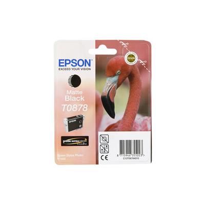 Epson T0878 C13T08784020 Mat Siyah Orijinal Kartuş