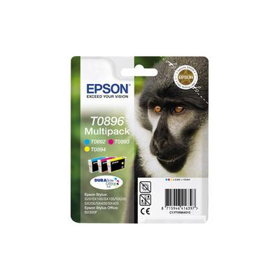 Epson T0896 C13T08964020 Renkli Orijinal Kartuş Seti