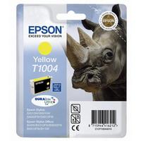 كارتوج Epson T1004 C13T10044020 أصفر أصلي