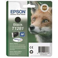كرتوج Epson T1281 C13T12814020 أسود أصلي