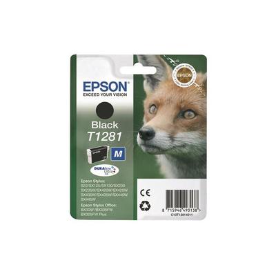 Epson T1281 C13T12814020 Siyah Orijinal Kartuş