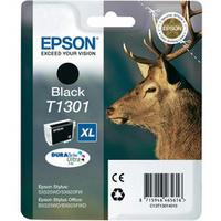 Оригинальный чёрный картридж Epson T1301 C13T13014020