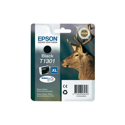 Epson T1301 C13T13014020 Siyah Orijinal Kartuş