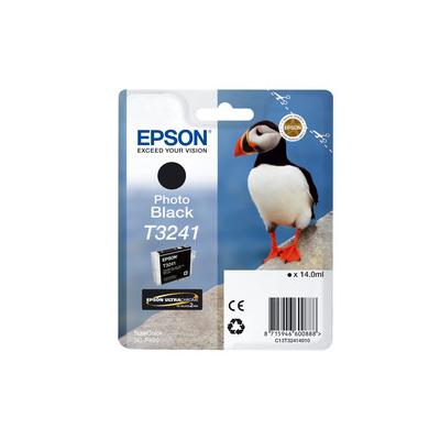 Epson T3241 C13T32414010 Foto Siyah Orijinal Kartuş