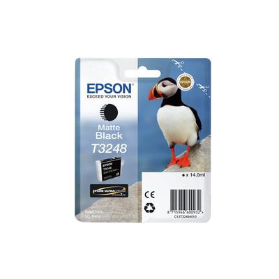 Epson T3248 C13T32484010 Mat Siyah Orijinal Kartuş