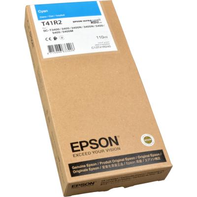 Epson T41R2 (C13T41R240) Mavi Orijinal Kartuş - SC-T 3400