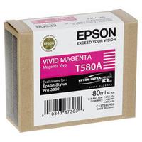 كارتوج Epson T580A C13T580A00 الأصلي الأحمر
