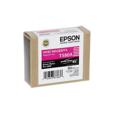 Epson T580A C13T580A00 Kırmızı Orijinal Kartuş