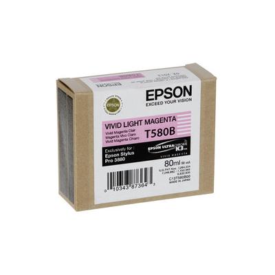 Epson T580B C13T580B00 Açık Kırmızı Orijinal Kartuş