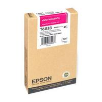 كرتوج Epson T6033 C13T603300 الأصلي الأحمر
