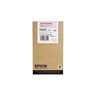 Epson T603C C13T603C00 Açık Kırmızı Orijinal Kartuş