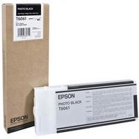 Оригинальный картридж Epson T6061 C13T606100 Фото Черный
