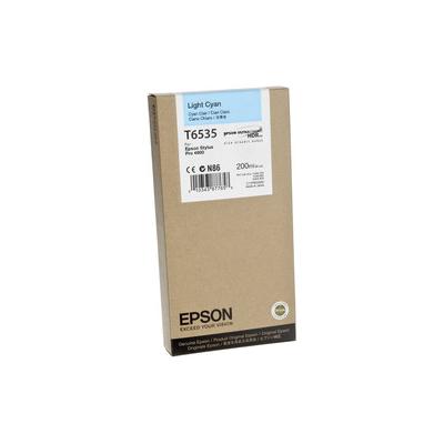 Epson T6535 C13T653500 Açık Mavi Orijinal Kartuş