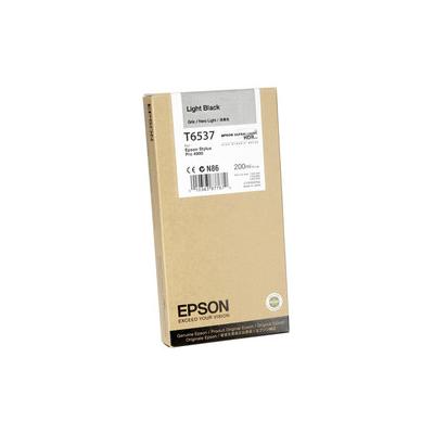 Epson T6537 C13T653700 Açık Siyah Orijinal Kartuş