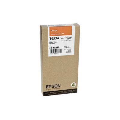 Epson T653A C13T653A00 Turuncu Orijinal Kartuş