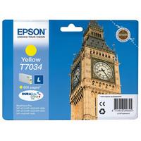 كرتوج Epson T7034 C13T70344010 أصلي أصفر