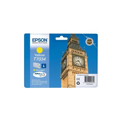 Epson T7034 C13T70344010 Sarı Orijinal Kartuş