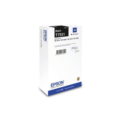 Epson T7551 C13T755140 Siyah Yüksek Kapasiteli Orijinal Kartuş