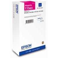 كارتوج Epson T7563 C13T756340 الأصلي الأحمر