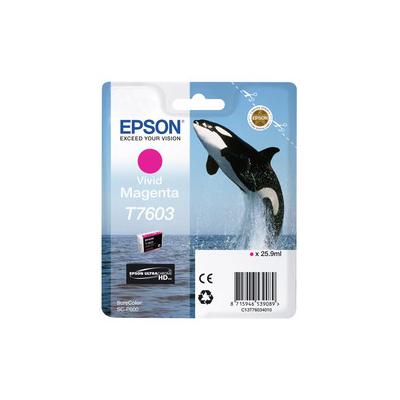 Epson T7603 C13T76034010 Kırmızı Orijinal Kartuş