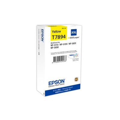 Epson T7894 C13T789440 Sarı Ekstra Yüksek Kapasiteli Orijinal Kartuş